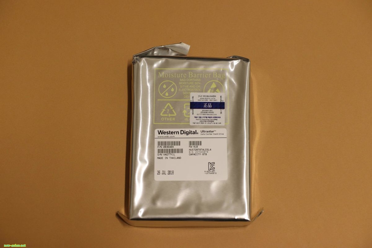 聚仙閣 - HGST 8TB 하드디스크