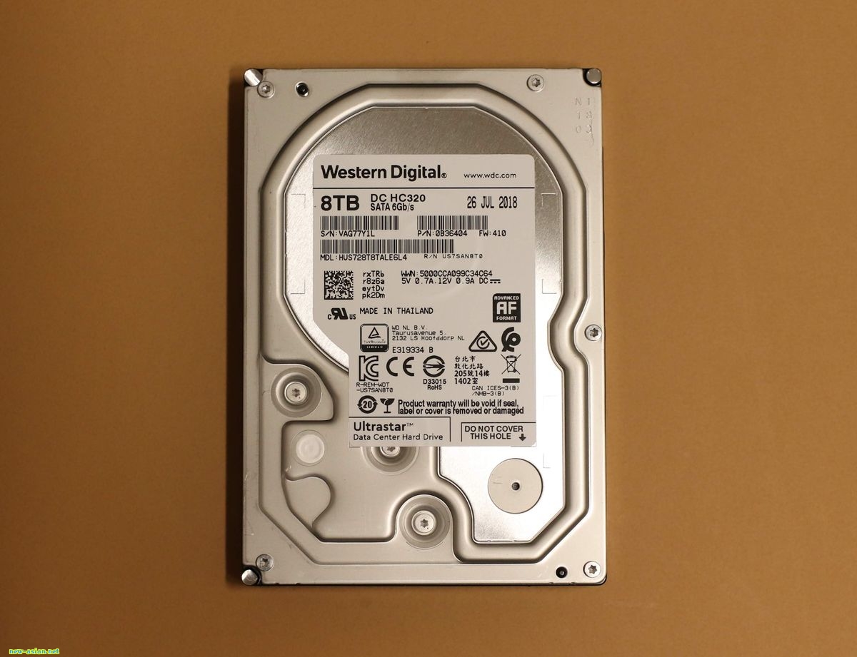 聚仙閣 - HGST 8TB 하드디스크